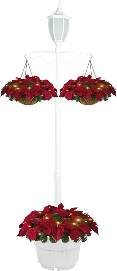 12 Best Solar Lamp Posts | Top Rated Lamps to Buy 7 Sun-Ray Crestmont Solar Lamp Post and Planter