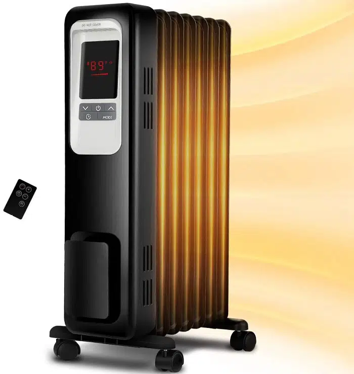 Electric Heater with Digital Thermostat