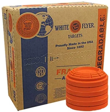 9 Best Biodegradable Clay Pigeons of 2026 1 2 Cases of White Flyer Biodegradable Targets