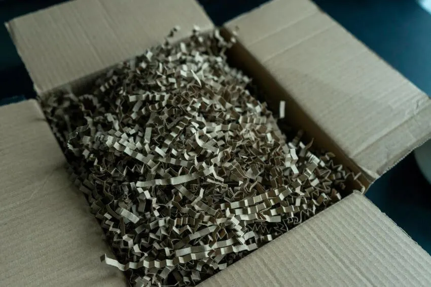 A Box of Shredded Papers