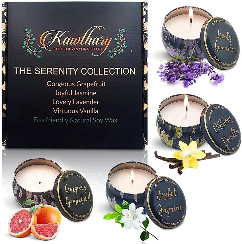 Aromatherapy Candle Set for Stress Relief
