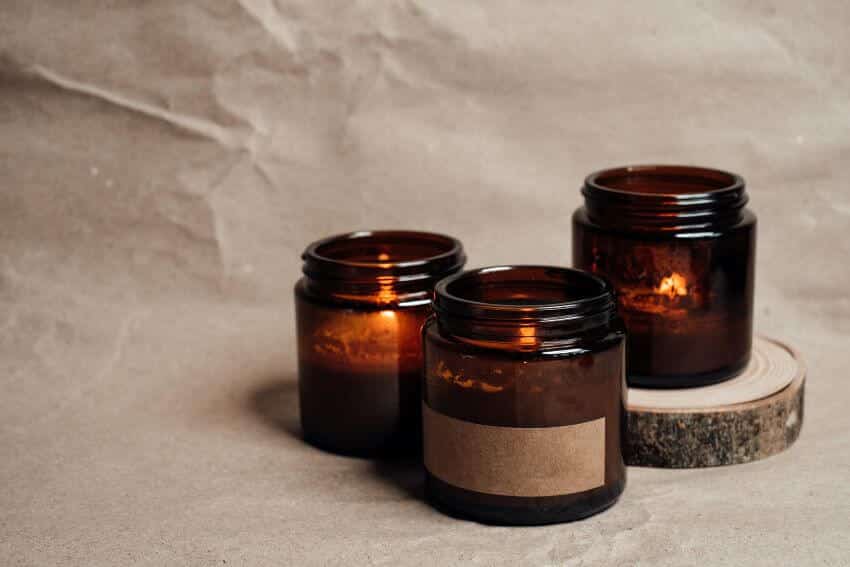 Candles on a Jar