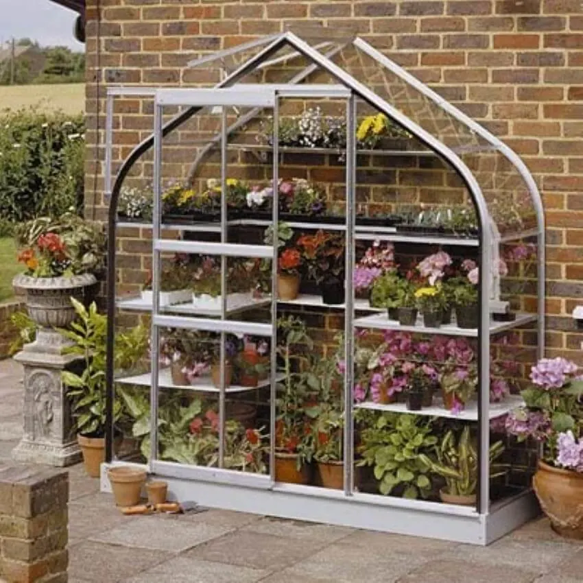 Halls Supreme Wall Garden Greenhouse