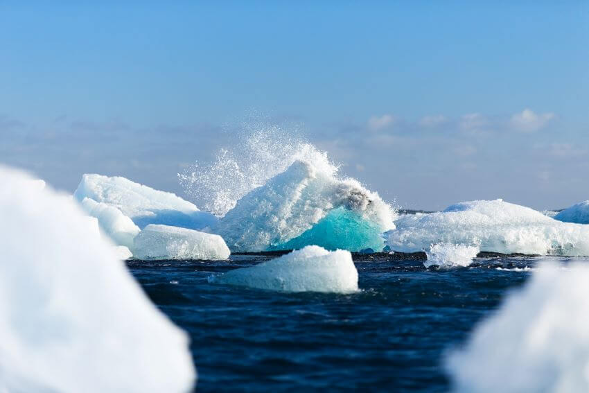 Icebergs at Artic
