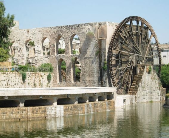 Roman Waterwheel