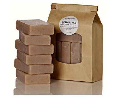 Set of SIMPLICI Orange & Cinnamon Bar Soap