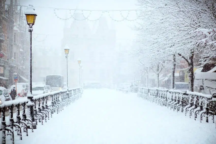 Is Ice Melt Bad for the Environment? 3 Snow Cleared Road