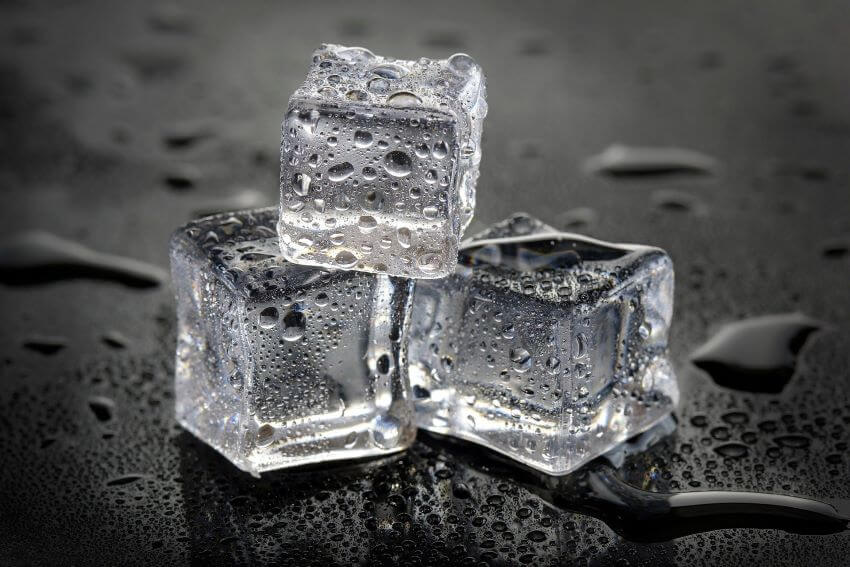 Three Ice Cubes