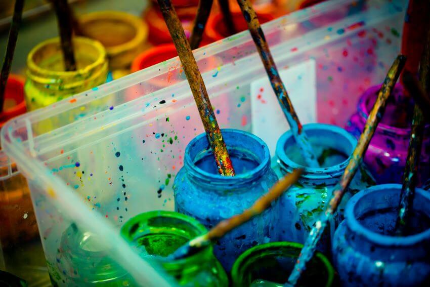 Is Acrylic Paint Bad for the Environment? 3 Various Paint Colors