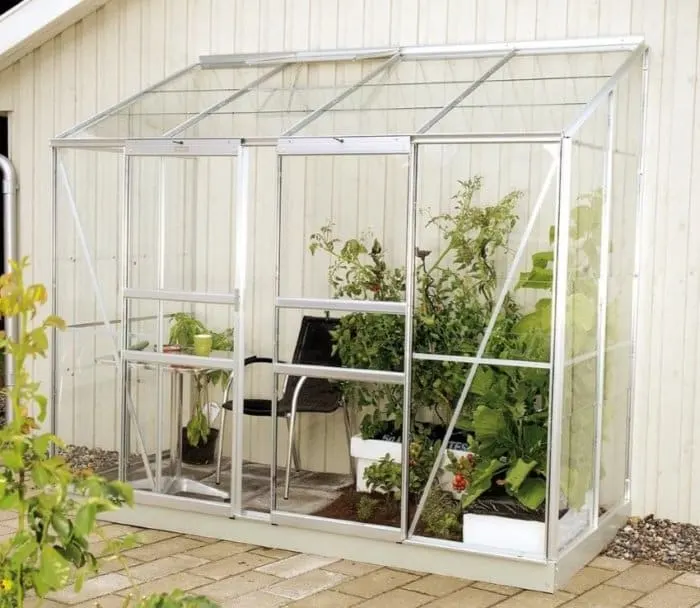 21 Best Lean To Greenhouses | Side of House Options 13 Vitavia Ida Lean to Greenhouse