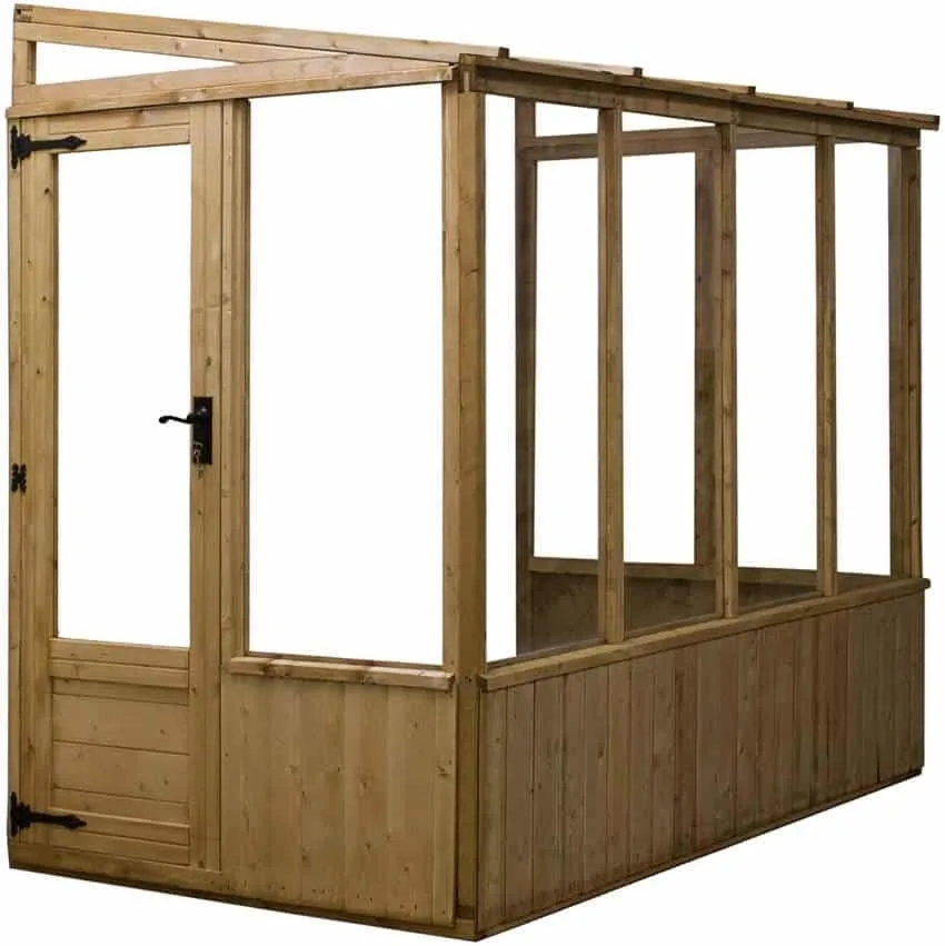21 Best Lean To Greenhouses | Side of House Options 14 Waltons Evesham Lean To Greenhouse
