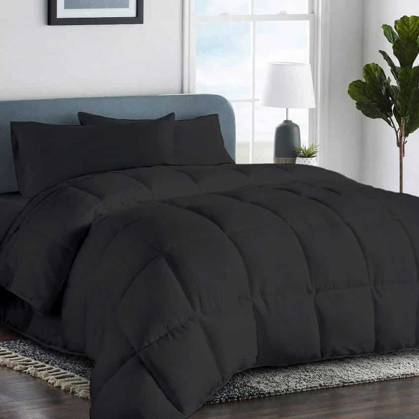 17 Best Eco-Friendly Cotton Comforters to Buy 17 Almach Organic Cotton and Polyester King Size Comforter