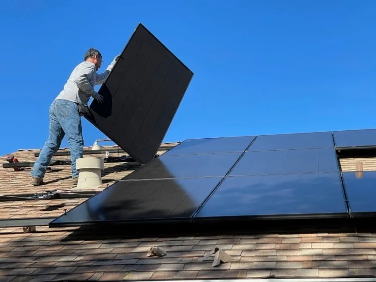 Installing Solar Panels 