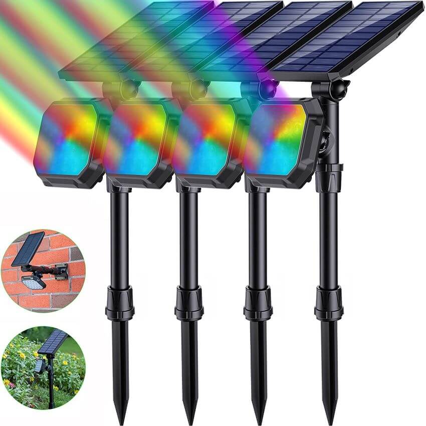 JSOT Solar Spot Lights Outdoor