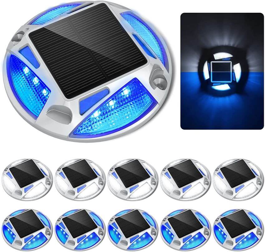 Solar Driveway Lights Aluminum Dock Lights