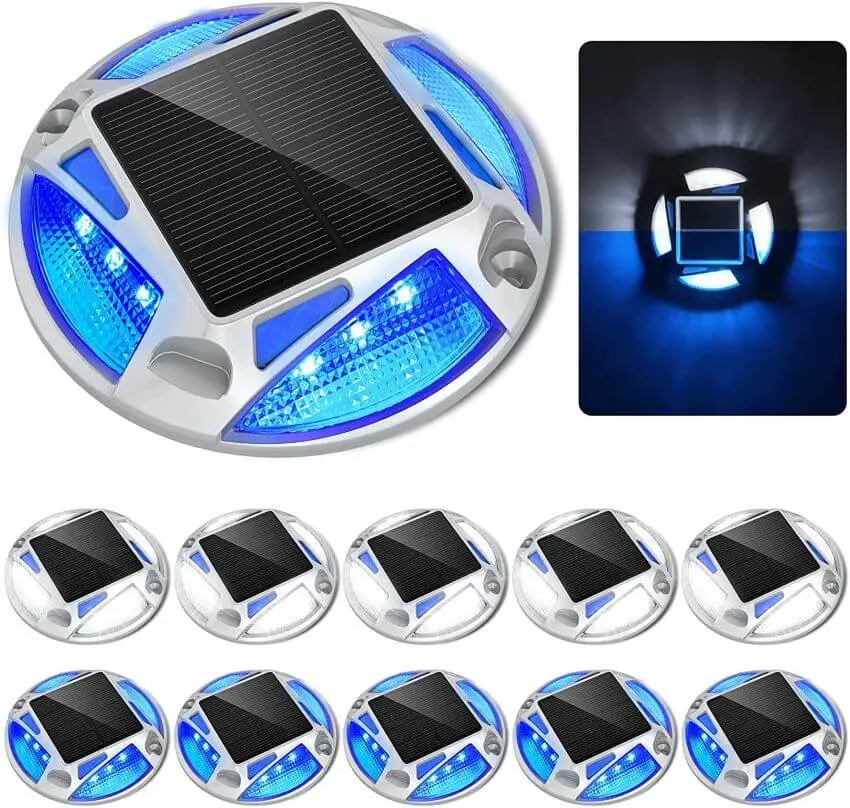 Solar Driveway Lights Aluminum Dock Lights