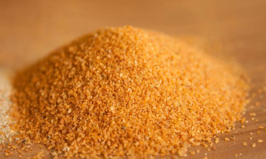 Yellow Silica Sand Grain