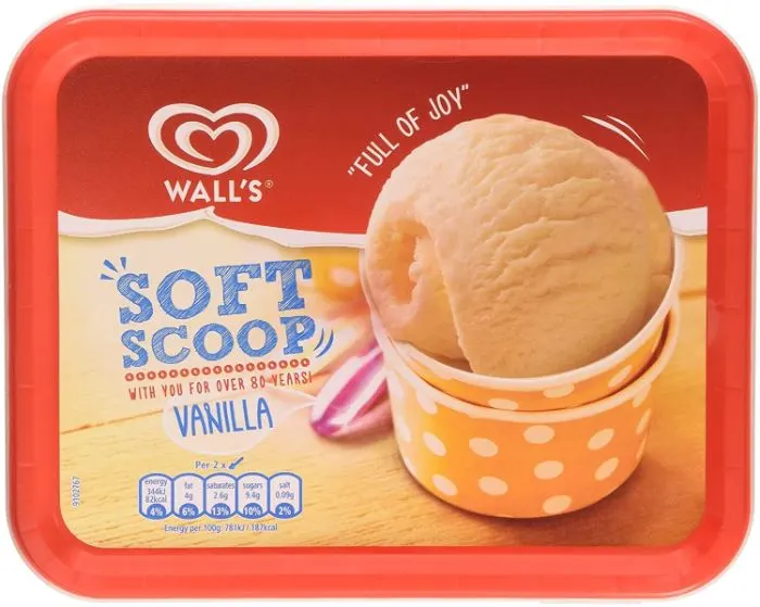 Wall's Soft Scoop Ice Cream