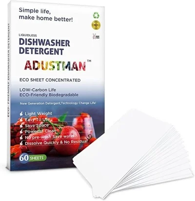 12 Best Non-Toxic Dishwasher Detergents to Buy Today 11 ECO-Friendly Dishwasher Detergent by ADUSTMAN