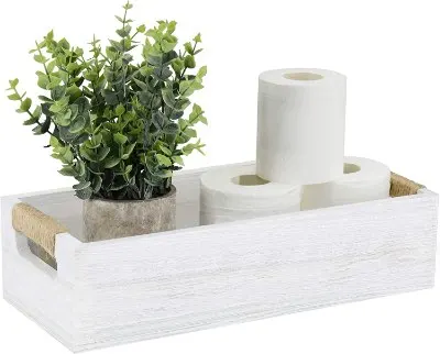 14 Best Eco-Friendly Bathroom Products to Buy Today 3 ANRXNCY Bathroom Decor Box Toilet Paper Holder