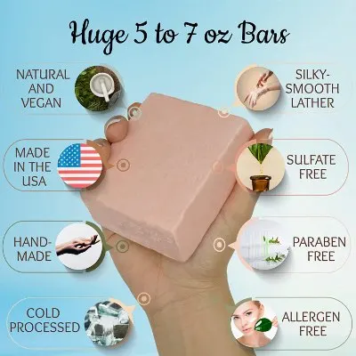 Amish Farms Natural Soap Bar Product Qualities
