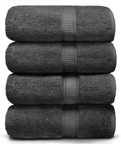 Ariv Premium Bamboo Cotton Bath Towels