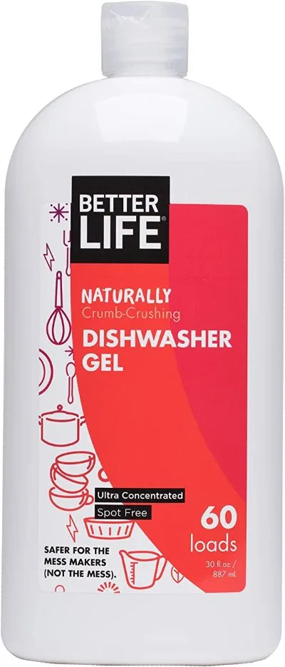12 Best Non-Toxic Dishwasher Detergents to Buy Today 8 Better Life Natural Dishwasher Gel Detergent