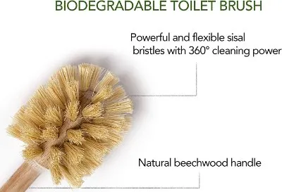 14 Best Eco-Friendly Bathroom Products to Buy Today 27 ECOLULU Eco Friendly Toilet Brush Product Qualities