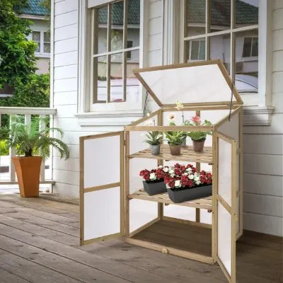 19 Best Wooden Greenhouses: Top Kits to Buy 19 Giantex Garden Portable Wooden Greenhouse