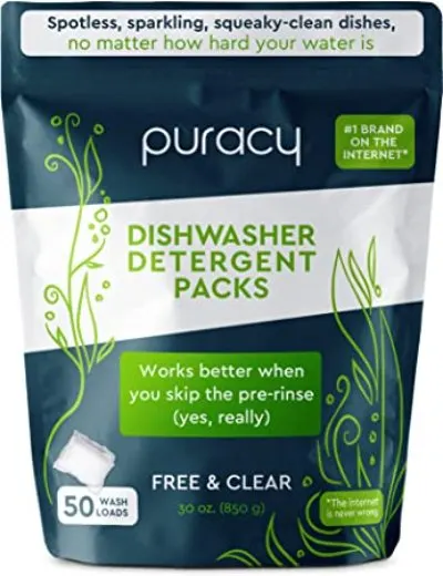 12 Best Non-Toxic Dishwasher Detergents to Buy Today 9 Puracy Dishwasher Pods