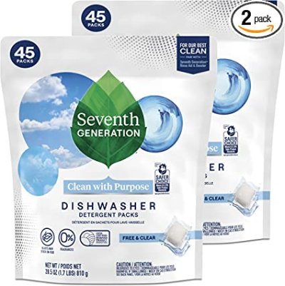 Seventh Generation Dishwasher Detergent Packs