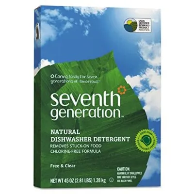 12 Best Non-Toxic Dishwasher Detergents to Buy Today 6 Seventh Generation SEV 2215 Natural Automatic Dishwasher Detergent Powder