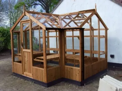 Taylors Garden Buildings Cygnet Greenhouse model