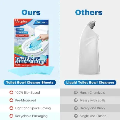 14 Best Eco-Friendly Bathroom Products to Buy Today 18 Vacplus Toilet Bowl Cleaners Product Qualities