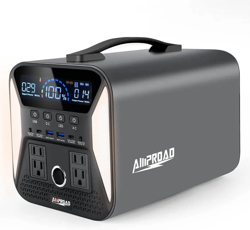 10 Best Solar Powered Generators for Home Use 7 Color Black Portable Generator