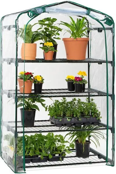 4-Tier Mini Greenhouse