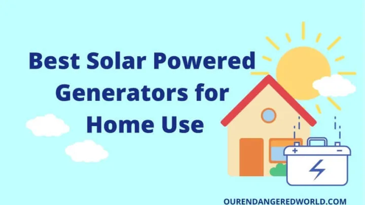 Best Solar Powered Generators for Home Use