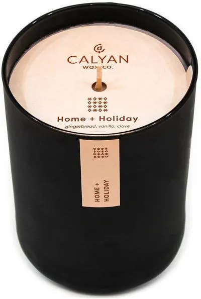 13 Best Sustainable Candles To Buy Today 6 Candle in a Black Glass