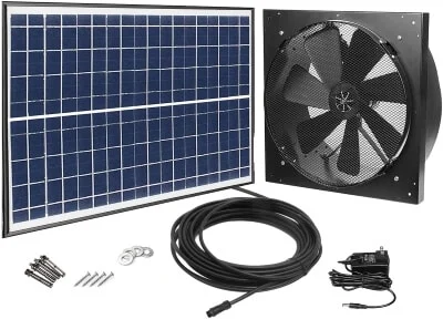 13 Best Solar Powered Greenhouse Fans to Buy in 2023 7 Solar Powered Exhaust Fan