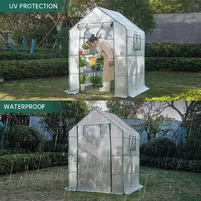 8 Best Backyard Greenhouse Ideas 15 KOKSRY Portable Walk in outdoor Greenhouse Product Qualities