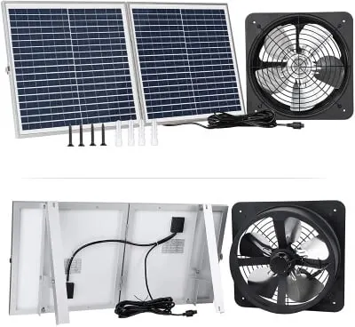 Set of Solar Fan