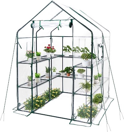 Rocomoco Upgraded Walk-in Greenhouse for Outdoors