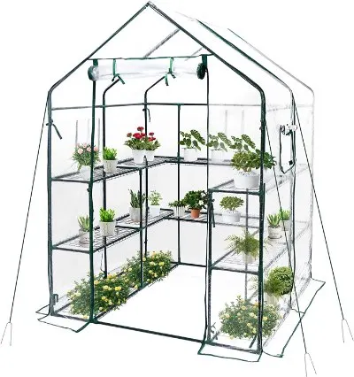 8 Best Backyard Greenhouse Ideas 25 Rocomoco Upgraded Walk-in Greenhouse for Outdoors