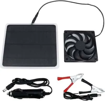 13 Best Solar Powered Greenhouse Fans to Buy in 2023 11 Mini Solar Panel Powered Fan