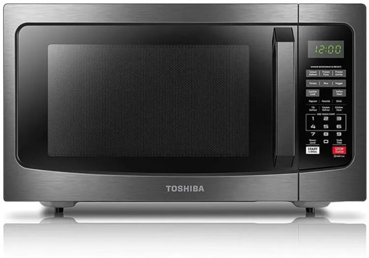 Toshiba  Steel Microwave Oven