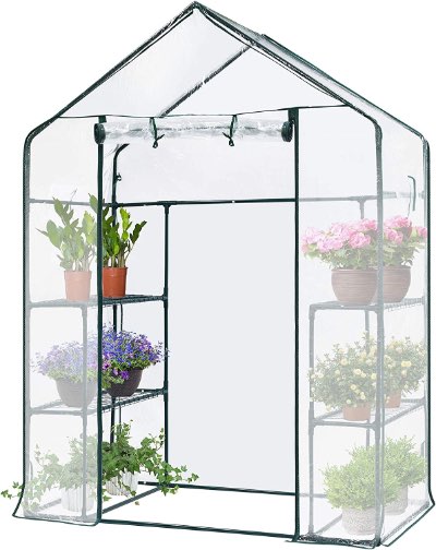 VIVOSUN Transparent Mini Walk-in GreenHouse