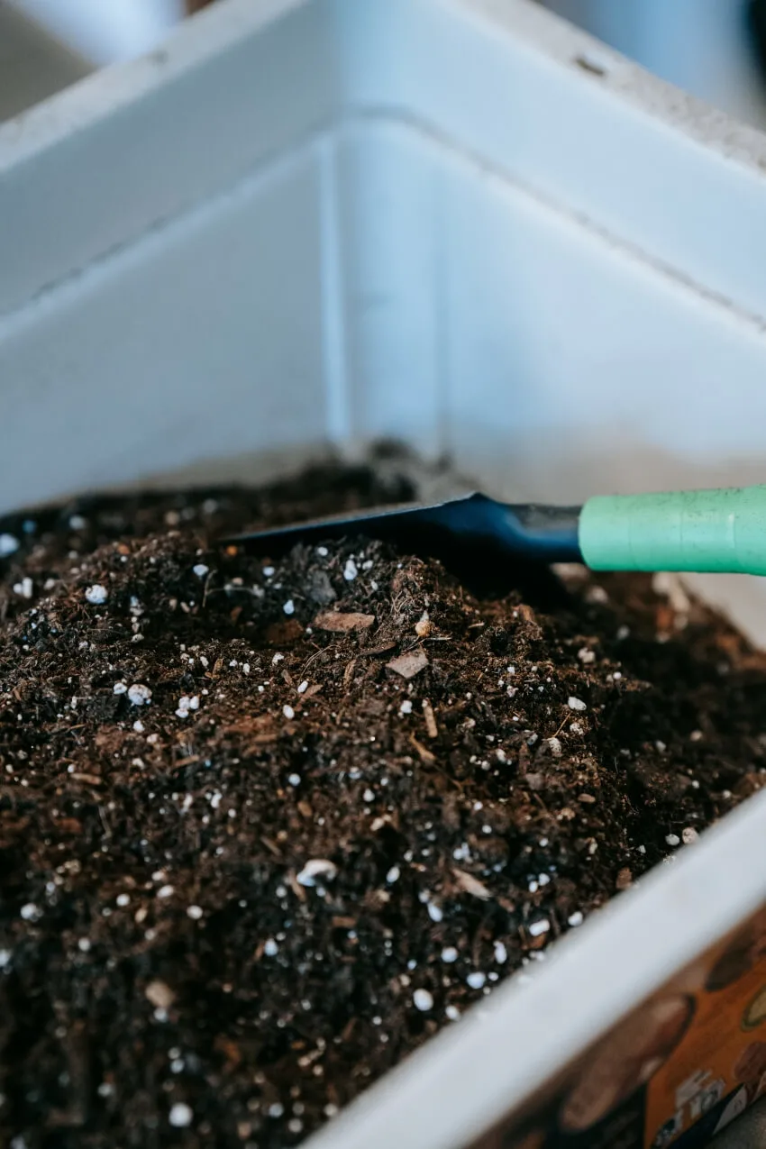 25 Ways to Conserve Natural Resources 24 Gardening Shovel in a Composting Bin