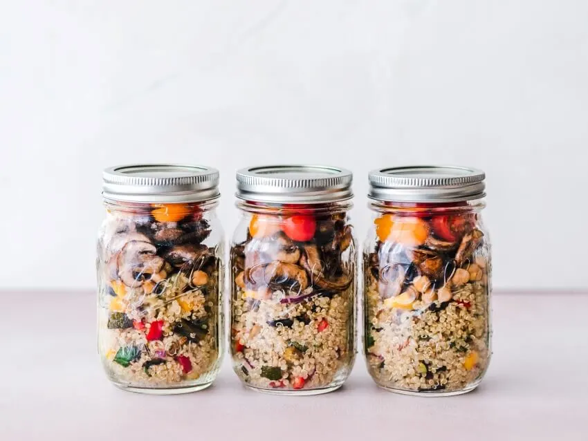 Food Inside the Jars