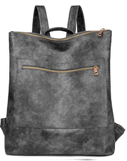 Black Vegan Backpack