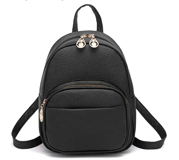 Tiny Black Vegan Bag